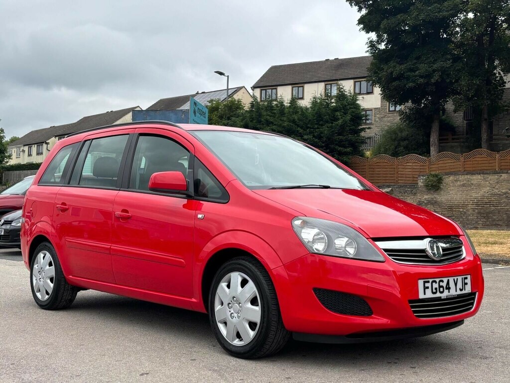 Vauxhall Zafira Mpv 1.8 16V Exclusiv Euro 5 201464 Red #3