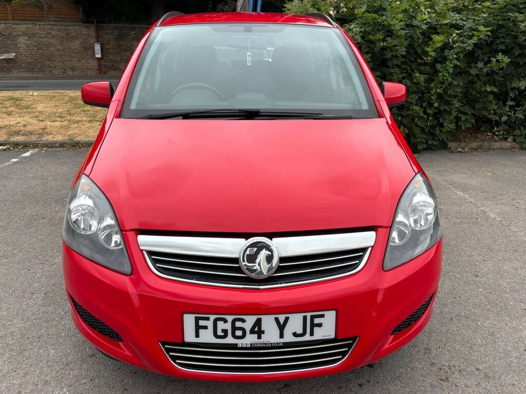 Vauxhall Zafira Mpv 1.8 16V Exclusiv Euro 5 201464 Red #2