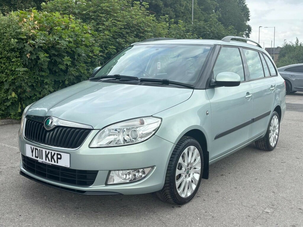 Skoda Fabia Estate 1.6 Tdi Elegance Euro 5 201111 Green