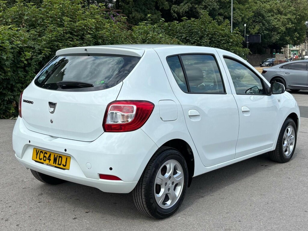 Dacia Sandero Hatchback 0.9 Tce Laureate Euro 5 201464 White #5