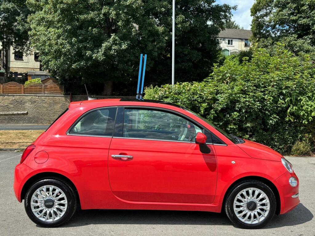Fiat 500 Hatchback 1.2 Lounge Euro 6 Ss 201666 YC66XNV Pink #4