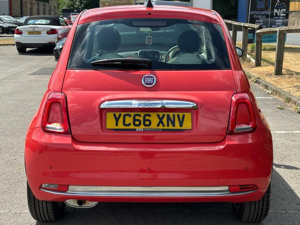 Fiat 500 Hatchback 1.2 Lounge Euro 6 Ss 201666 YC66XNV Pink #6