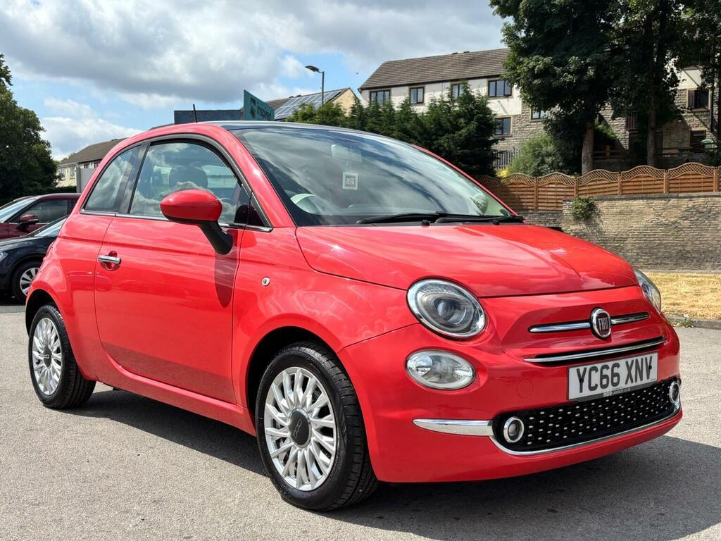 Fiat 500 Hatchback 1.2 Lounge Euro 6 Ss 201666 YC66XNV Pink #3
