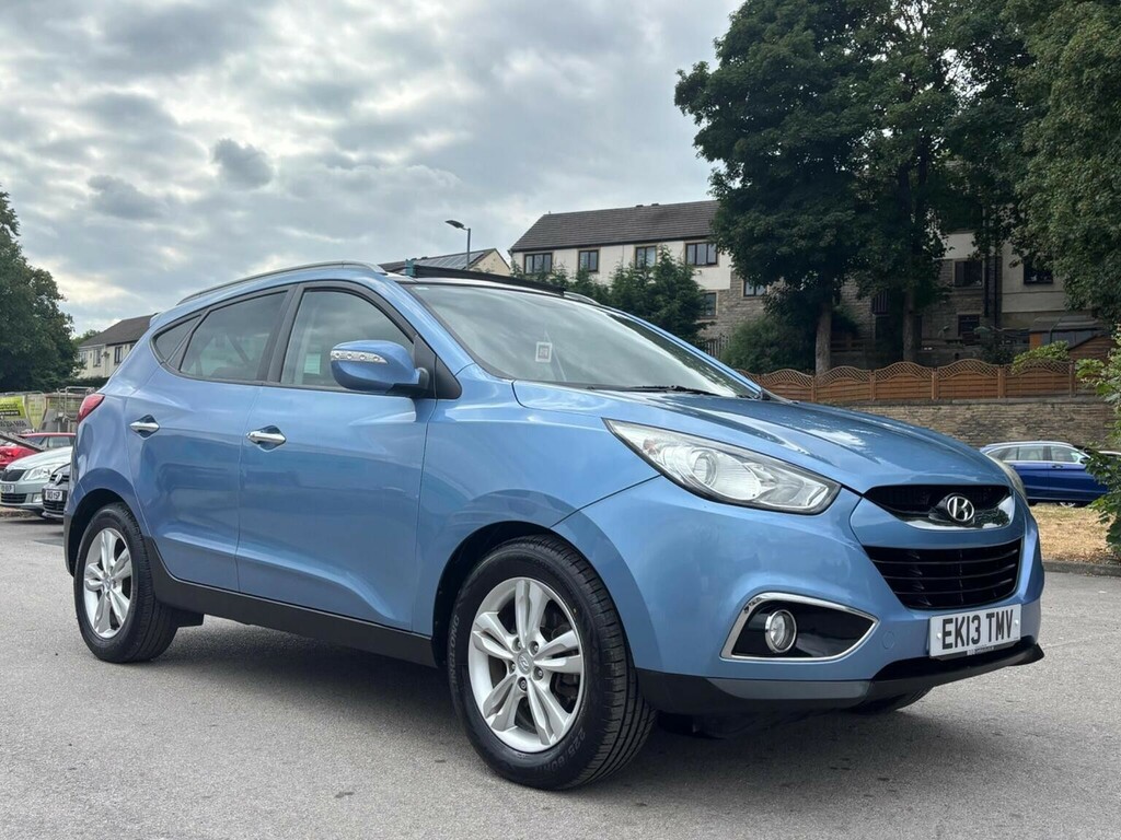 Hyundai Ix35 1.7 Crdi Premium Euro 5 Ss Blue #3