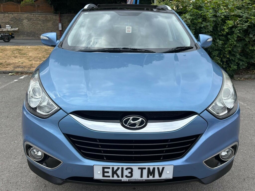 Hyundai Ix35 1.7 Crdi Premium Euro 5 Ss Blue #2