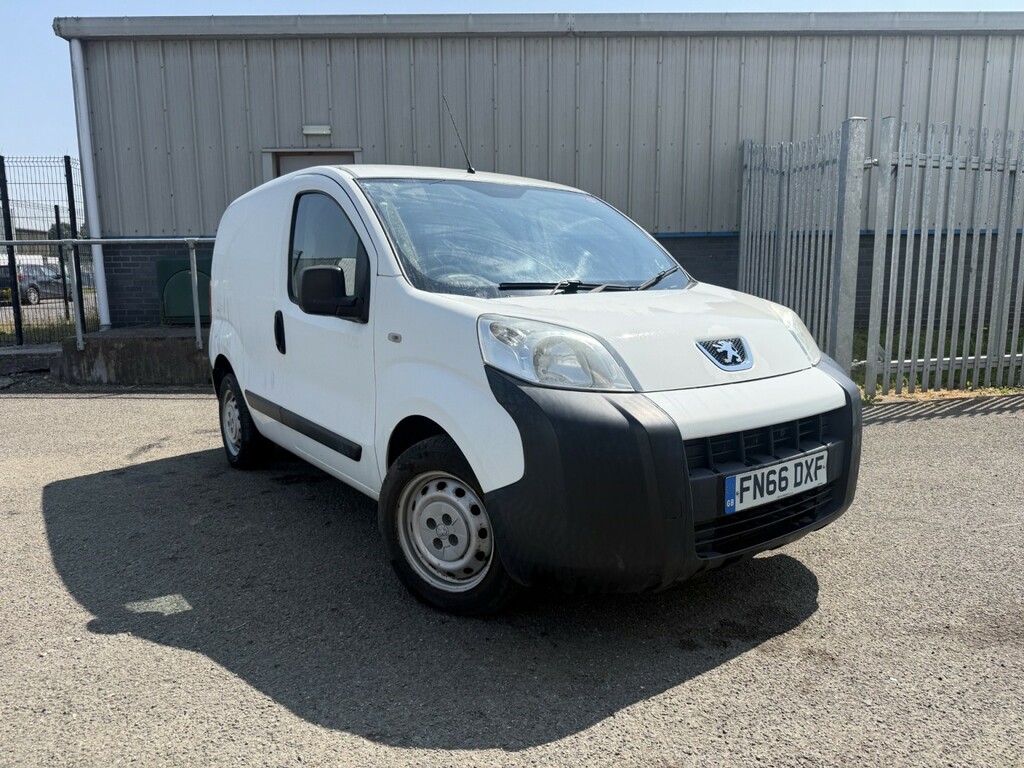Peugeot Bipper Tepee Panel Van 1.3 Hdi S Fwd L1 H1 201666 White