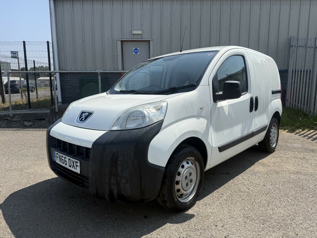 Peugeot Bipper Tepee Panel Van 1.3 Hdi S Fwd L1 H1 201666 White #3