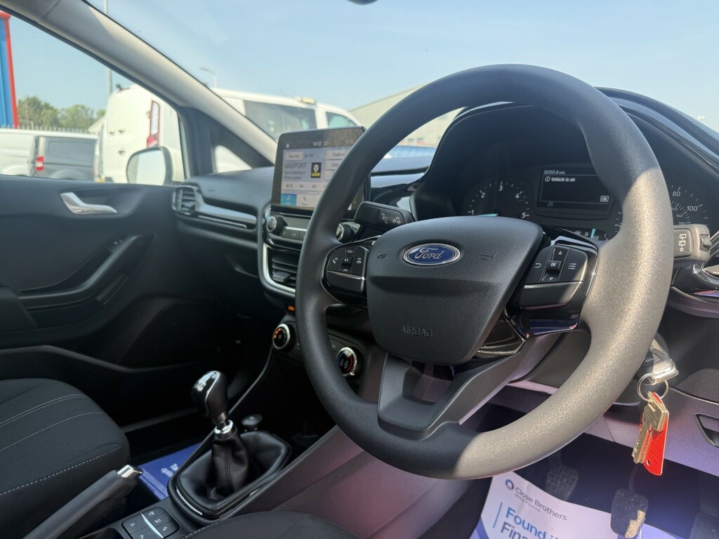 Ford Fiesta Car Derived Van 1.5 Tdci 2020 EN69PGF White #6
