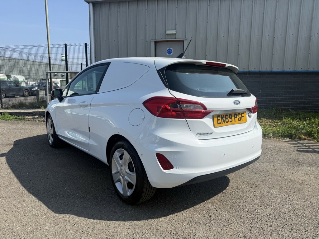 Ford Fiesta Car Derived Van 1.5 Tdci 2020 EN69PGF White #4