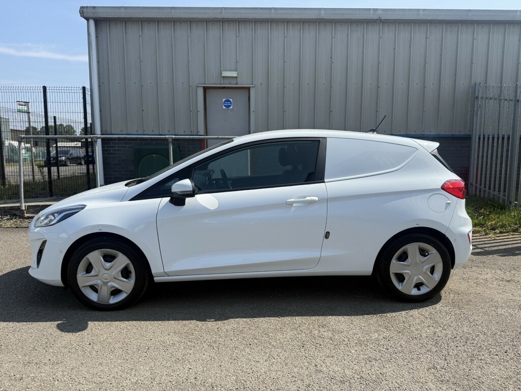 Ford Fiesta Car Derived Van 1.5 Tdci 2020 EN69PGF White #5
