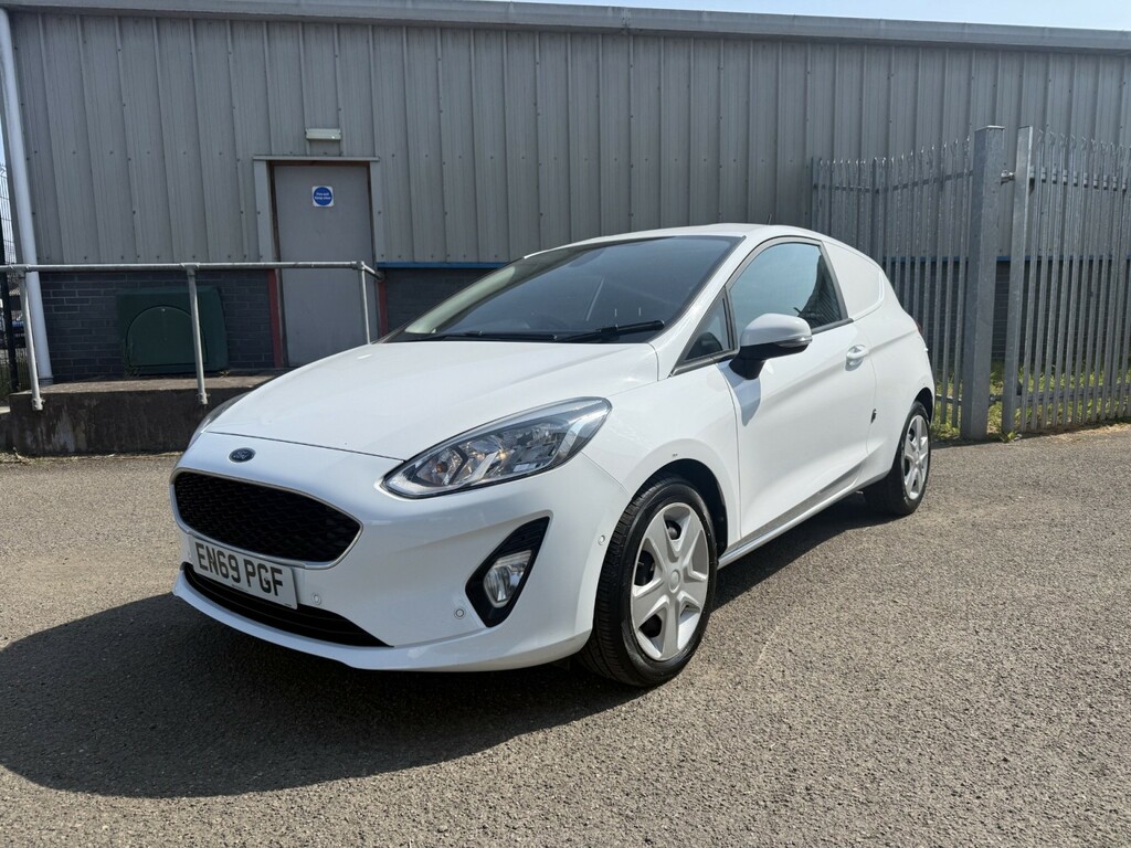Ford Fiesta Car Derived Van 1.5 Tdci 2020 White