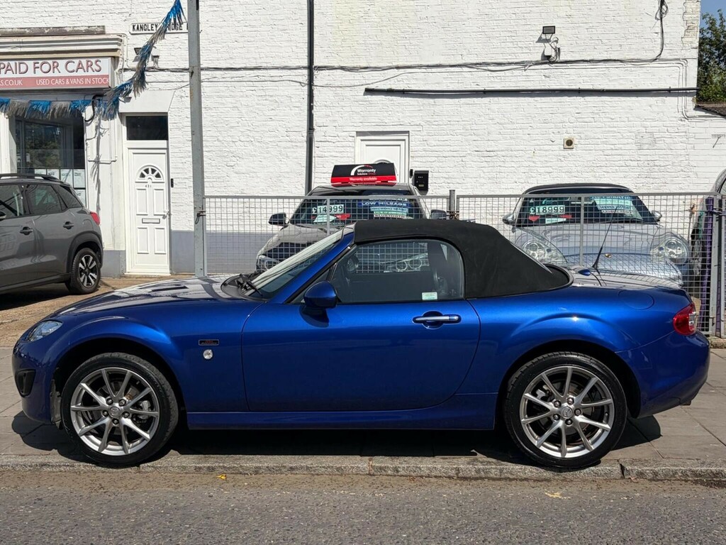 Mazda MX-5 Convertible 1.8I 20Th Anniversary Euro 4 2010 YP10SVS Blue #5