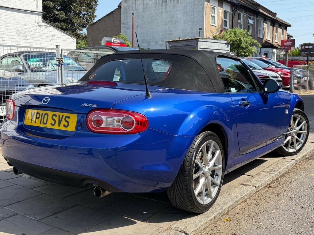 Mazda MX-5 Convertible 1.8I 20Th Anniversary Euro 4 2010 YP10SVS Blue #3