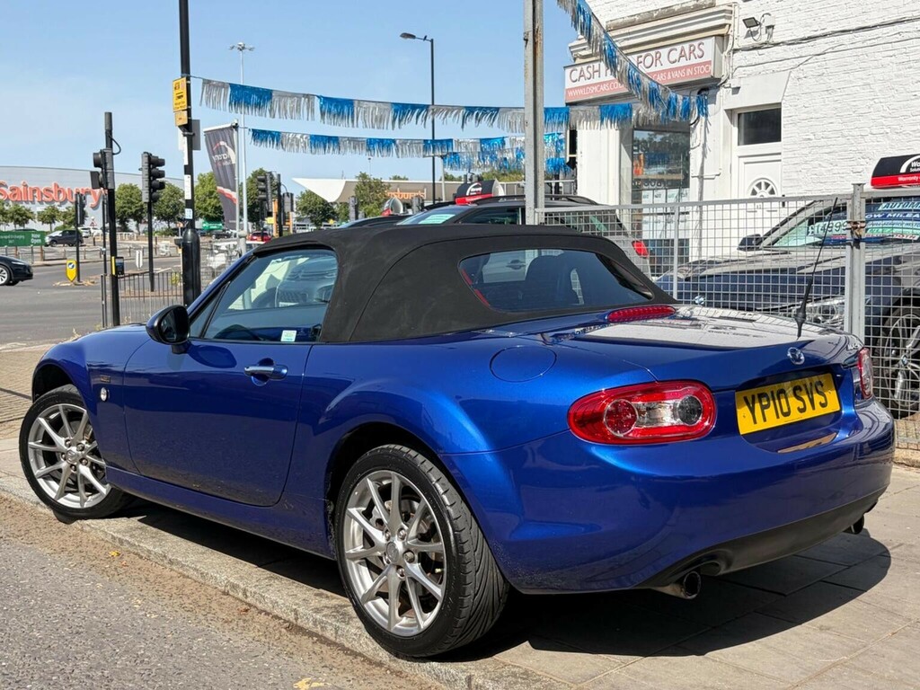 Mazda MX-5 Convertible 1.8I 20Th Anniversary Euro 4 2010 YP10SVS Blue #4