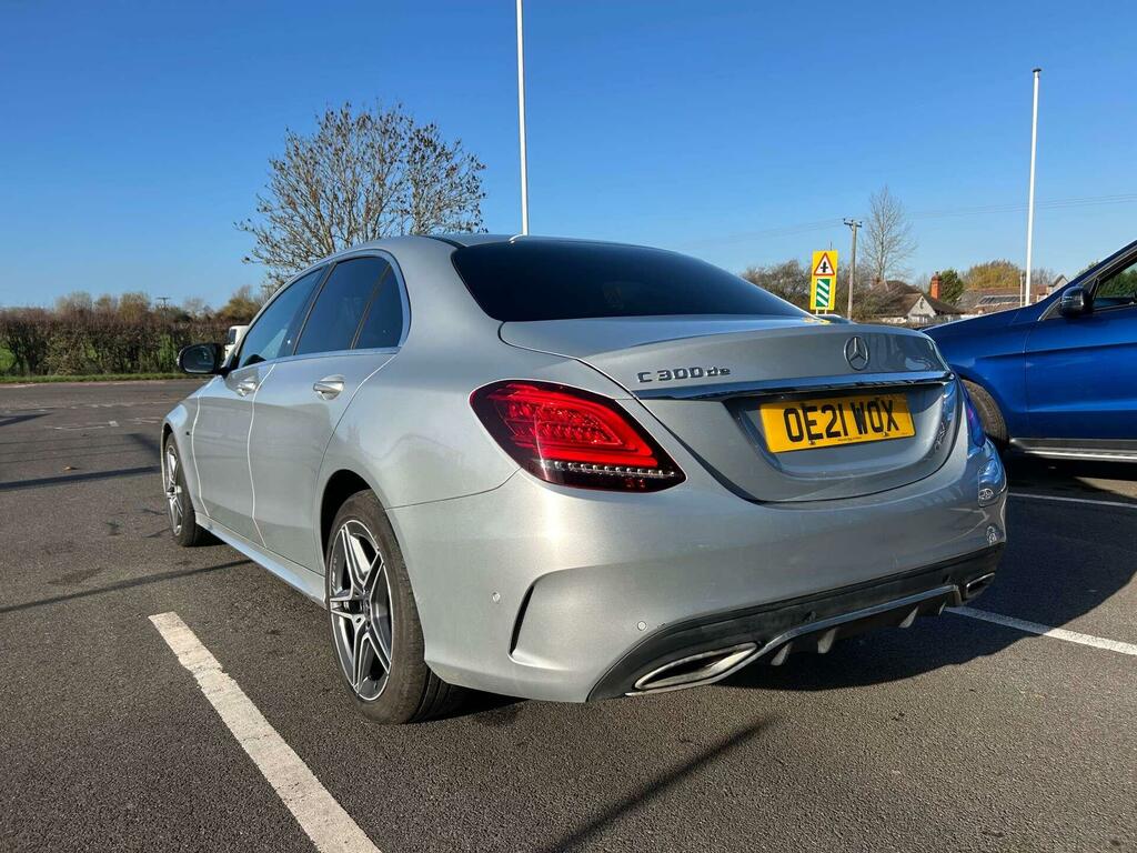 Mercedes-Benz C Class 2.0 C300de 13.5Kwh Amg Line Edition G-tronic Euro Silver #6