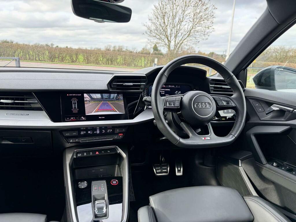 Audi S3 2.0 Tfsi Black Edition S Tronic Quattro Euro 6 S SN24NOY White #2
