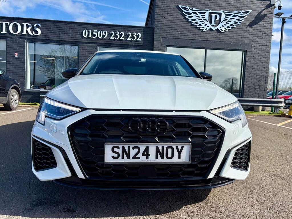 Audi S3 2.0 Tfsi Black Edition S Tronic Quattro Euro 6 S SN24NOY White #3