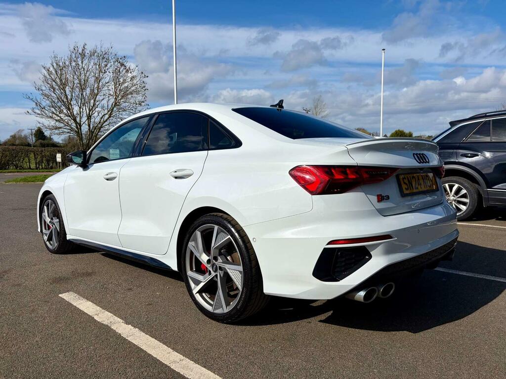 Audi S3 2.0 Tfsi Black Edition S Tronic Quattro Euro 6 S SN24NOY White #6