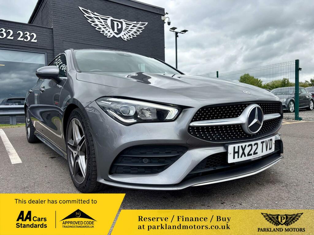 Mercedes-Benz CLA Class 1.3 Cla180 Amg Line Shooting Brake 7G-dct Euro 6 Grey
