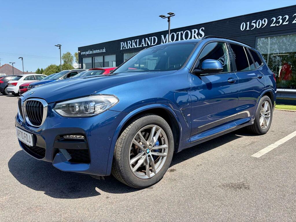 BMW X3 M M Sport Blue #4