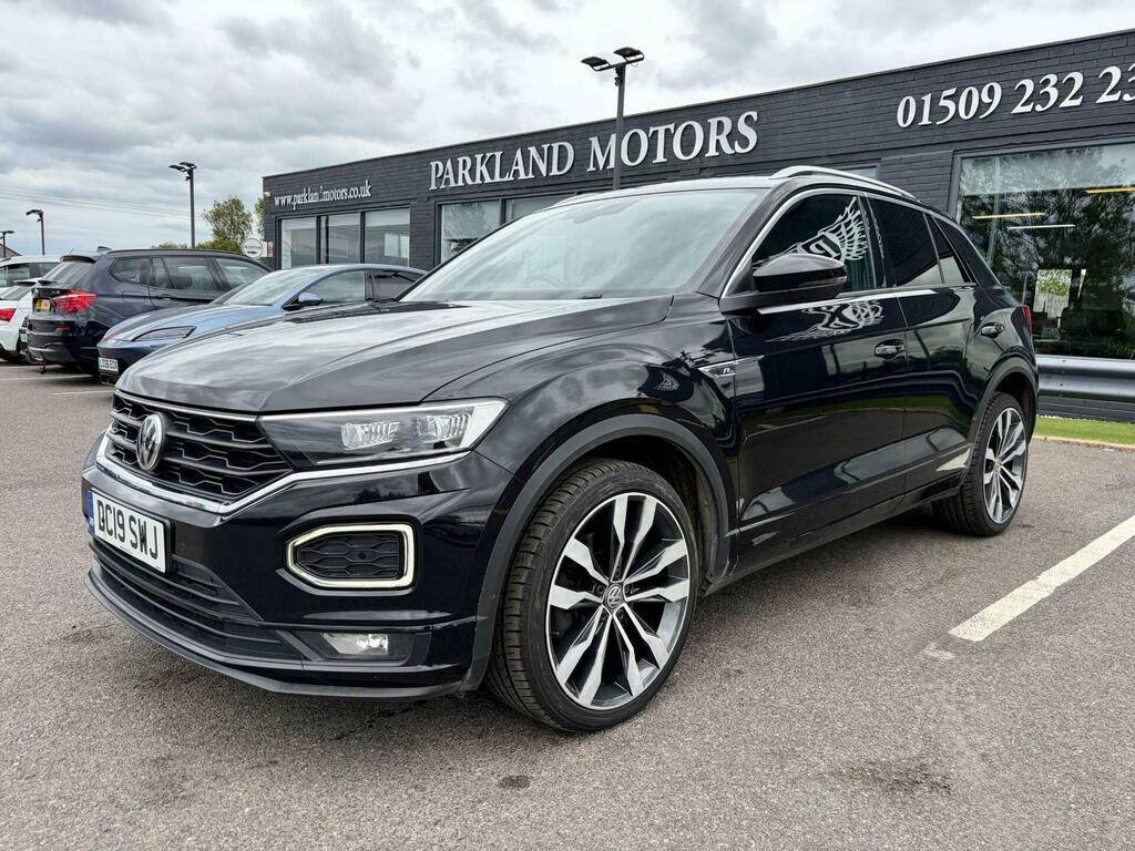 Volkswagen T-Roc 1.5 Tsi Evo R-line Euro 6 Ss DC19SWJ Black #4