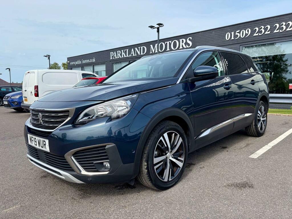Peugeot 5008 1.5 Bluehdi Allure Euro 6 Ss MF19WUR Blue #4