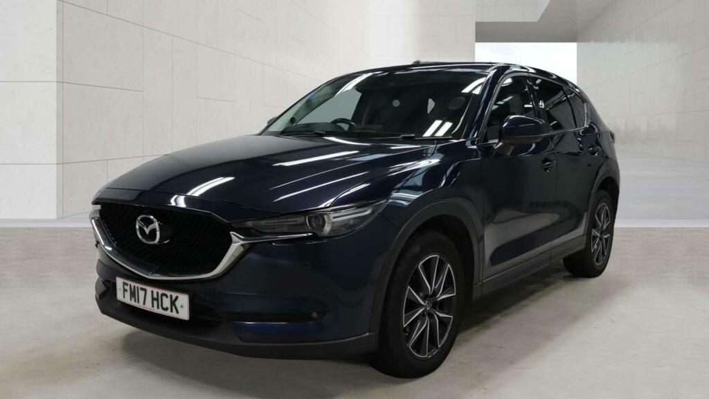 Mazda CX-5 2.2 Skyactiv-d Sport Nav Euro 6 Ss FM17HCK Blue #2