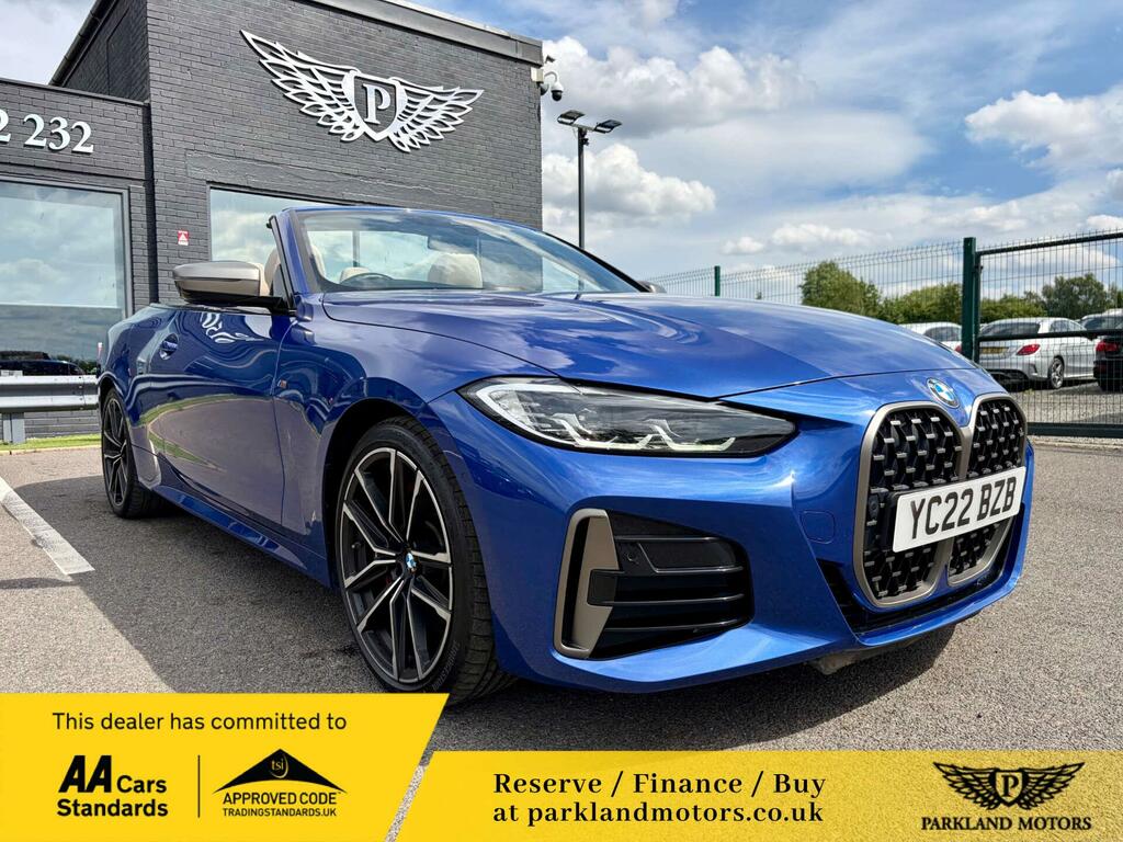 BMW 4 Series 3.0 M440d Mht Xdrive Euro 6 Ss Blue