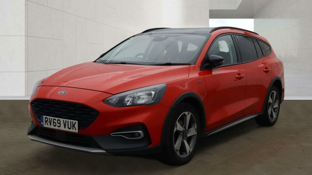 Ford Focus 1.5 Ecoblue Active Euro 6 Ss RV69VUK Red