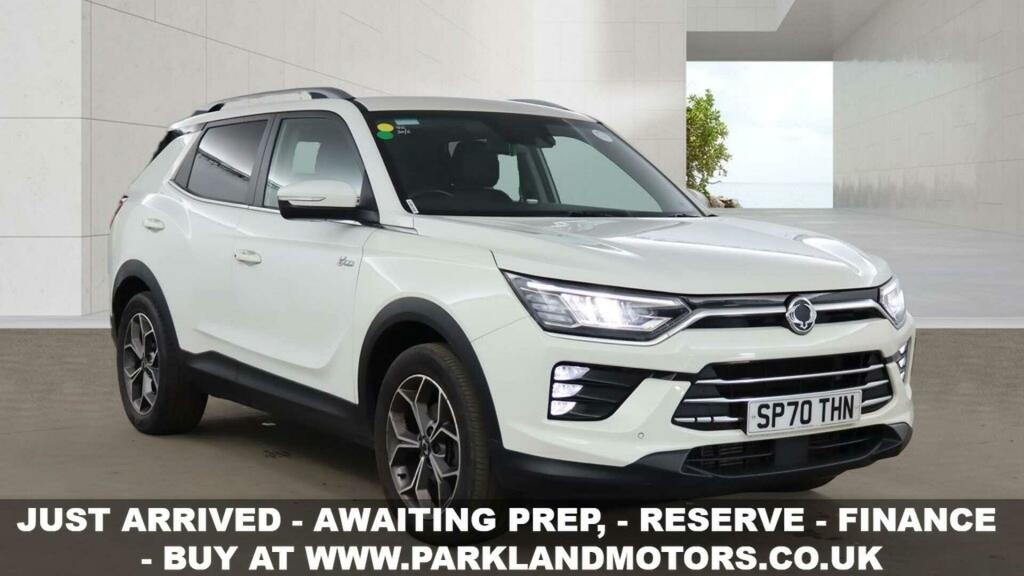 SsangYong Korando Ultimate White