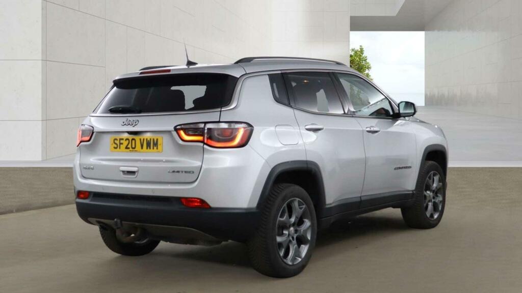 Jeep Compass 2.0 Multijetii Limited 4Wd Euro 6 Ss Silver #4
