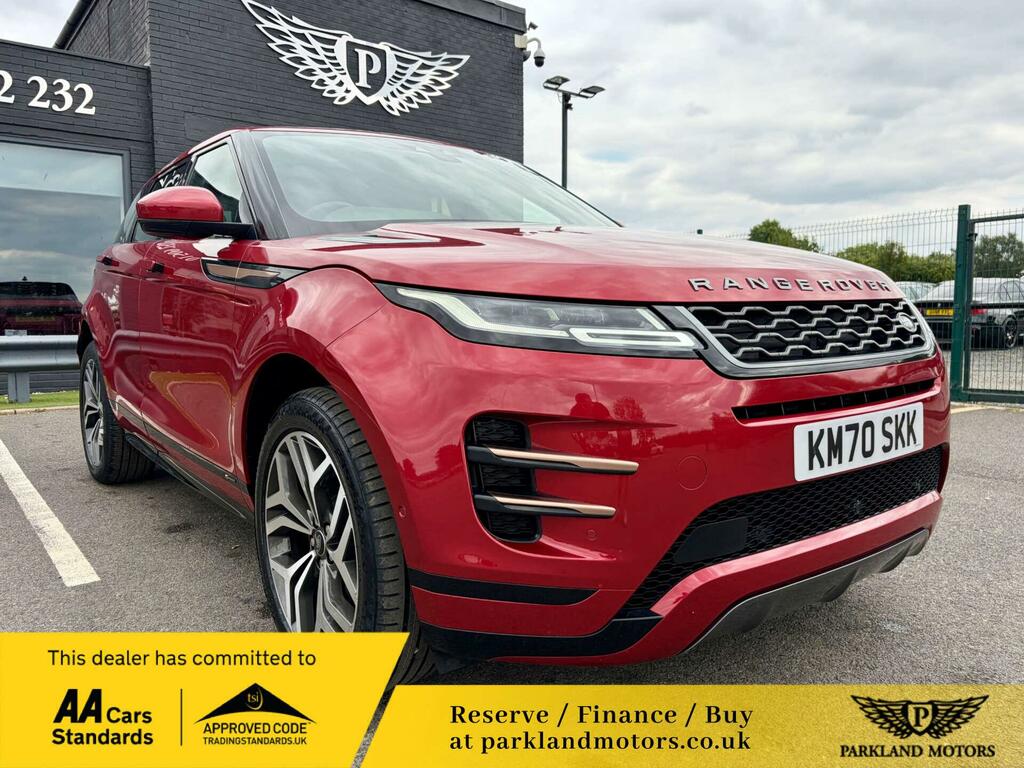 Land Rover Range Rover Evoque 2.0 D180 Mhev R-dynamic Hse 4Wd Euro 6 Ss Red