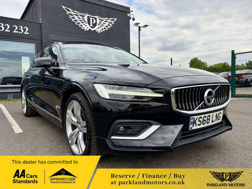 Volvo V60 2.0 D3 Inscription Pro Euro 6 Ss KS68LNG Black
