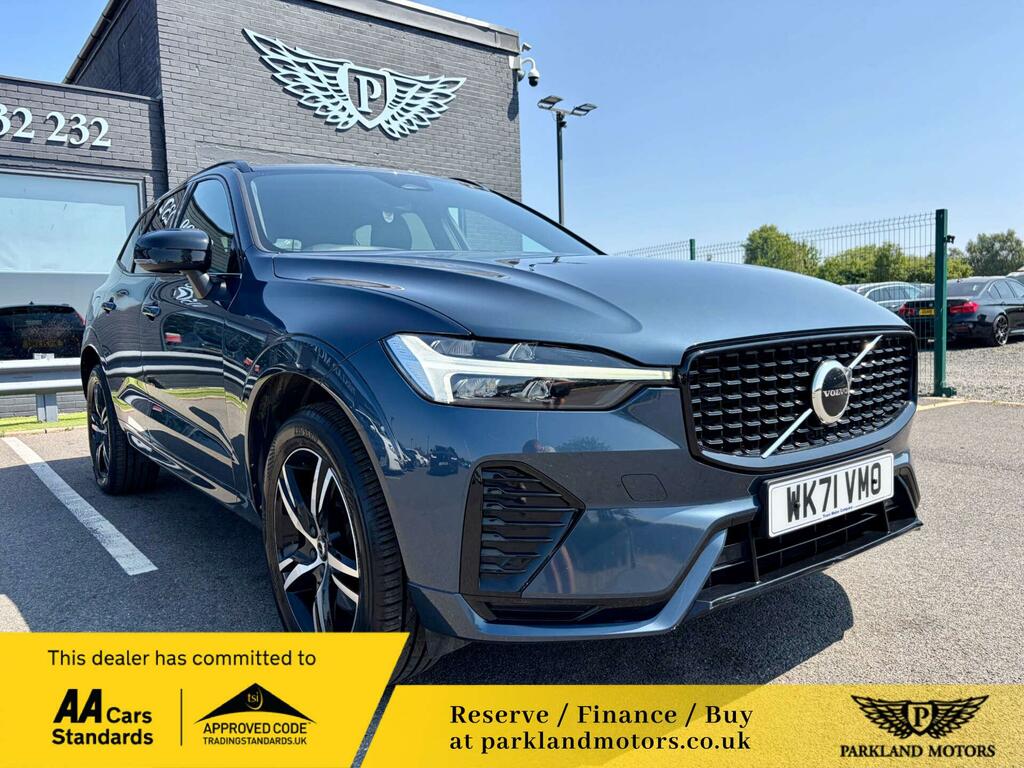Volvo XC60 2.0 B4 Mhev R-design Awd Euro 6 Ss WK71VMO Blue