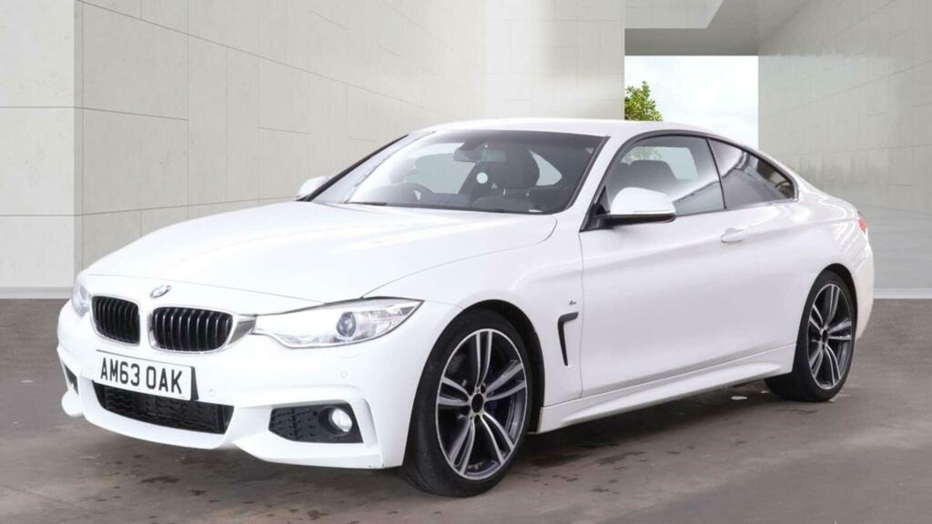 BMW 4 Series M Sport White