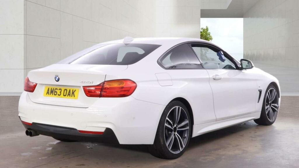 BMW 4 Series M Sport White #3