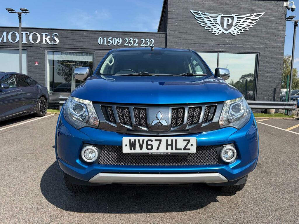 Mitsubishi L200 Dc Barbarian Blue #3