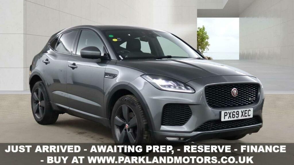 Jaguar E-Pace Chequered Flag Grey