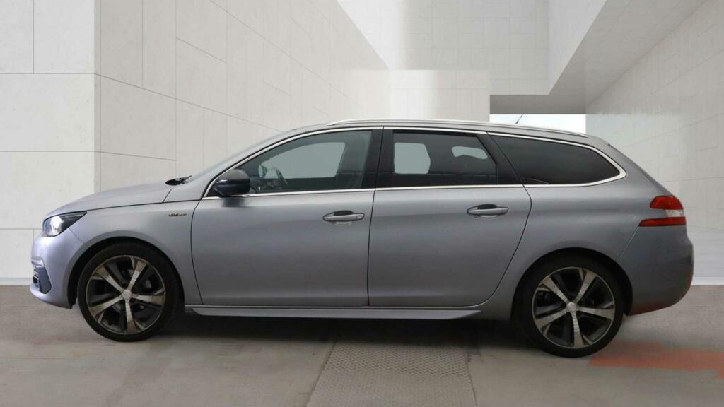 Peugeot 308 SW 1.6 Bluehdi Gt Line Euro 6 Ss Grey #6