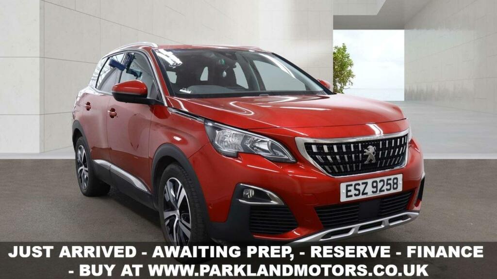 Peugeot 3008 1.5 Bluehdi Allure Euro 6 Ss Red