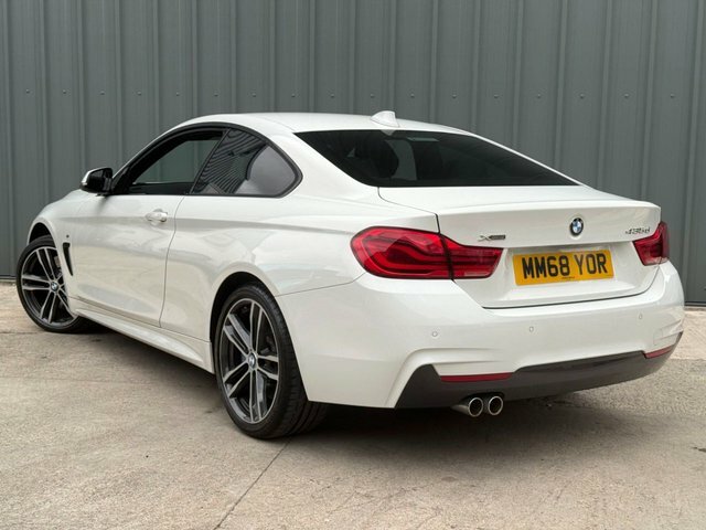 BMW 4 Series Gran Coupe M Sport 3.0 Coupe White #3