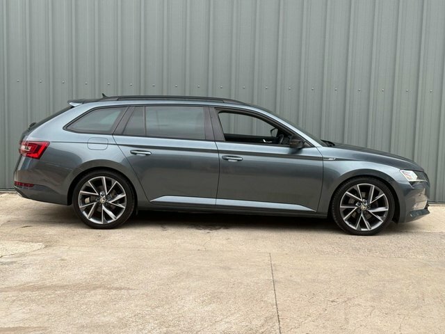 Skoda Superb 2.0 Tdi Dsg Estate Grey #2