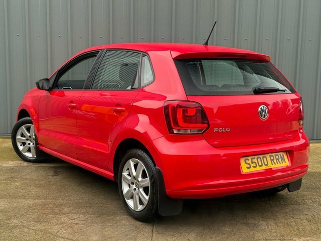 Volkswagen Polo 1.2 Hatchback Red #3