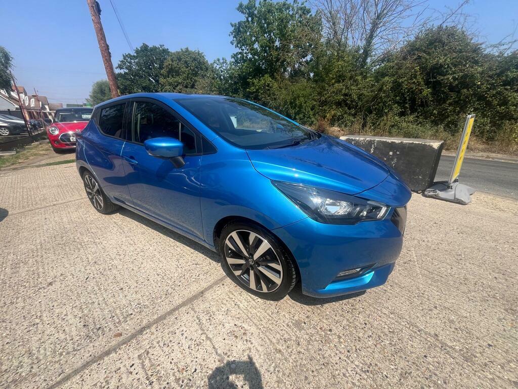 Nissan Micra 1.0 Ig-t Tekna Euro 6 S S Blue