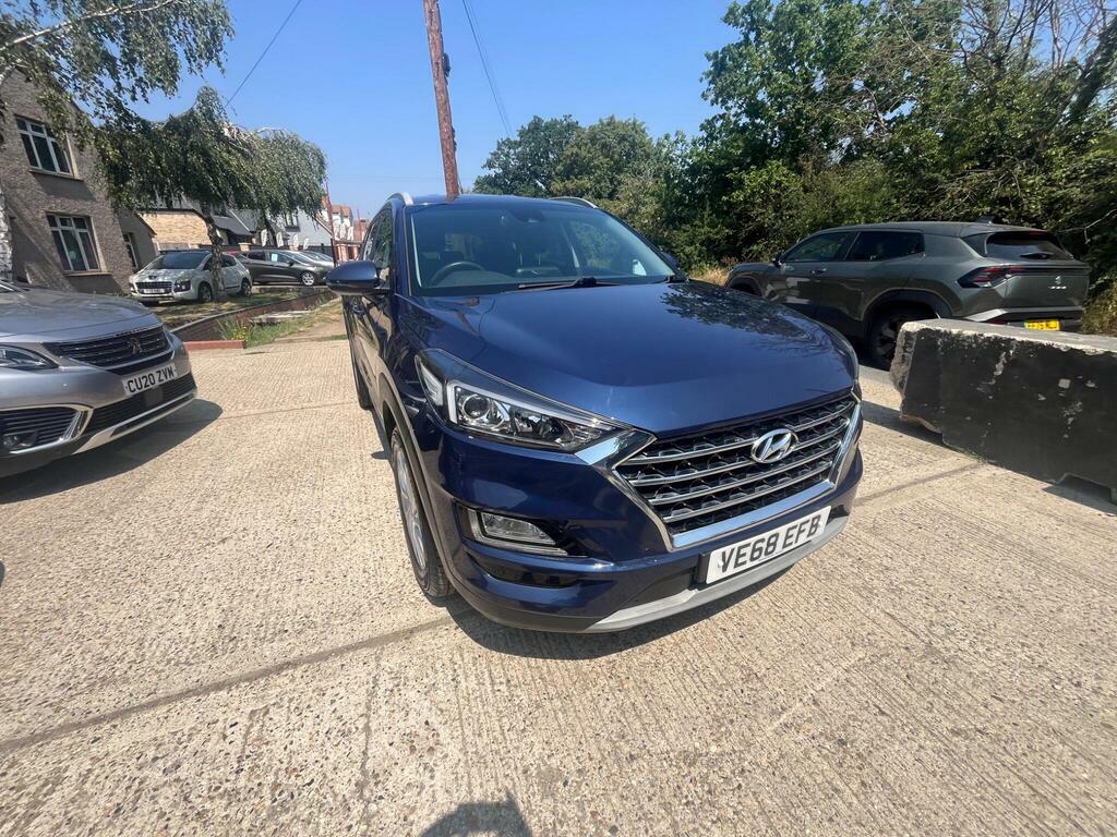 Hyundai Tucson 1.6 T-gdi Se Nav Dct Euro 6 S S VE68EFB Blue #4