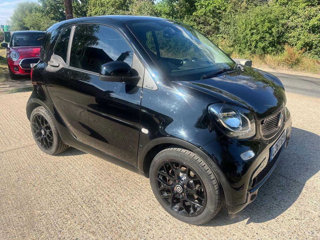 Smart Fortwo 1.0 Prime Sport Premium Twinamic Euro 6 S S Black