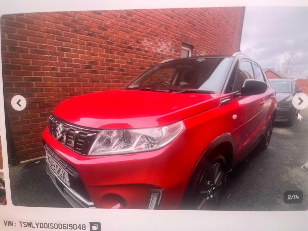 Suzuki Vitara 1.0 Boosterjet Sz-t Euro 6 S S Red #2
