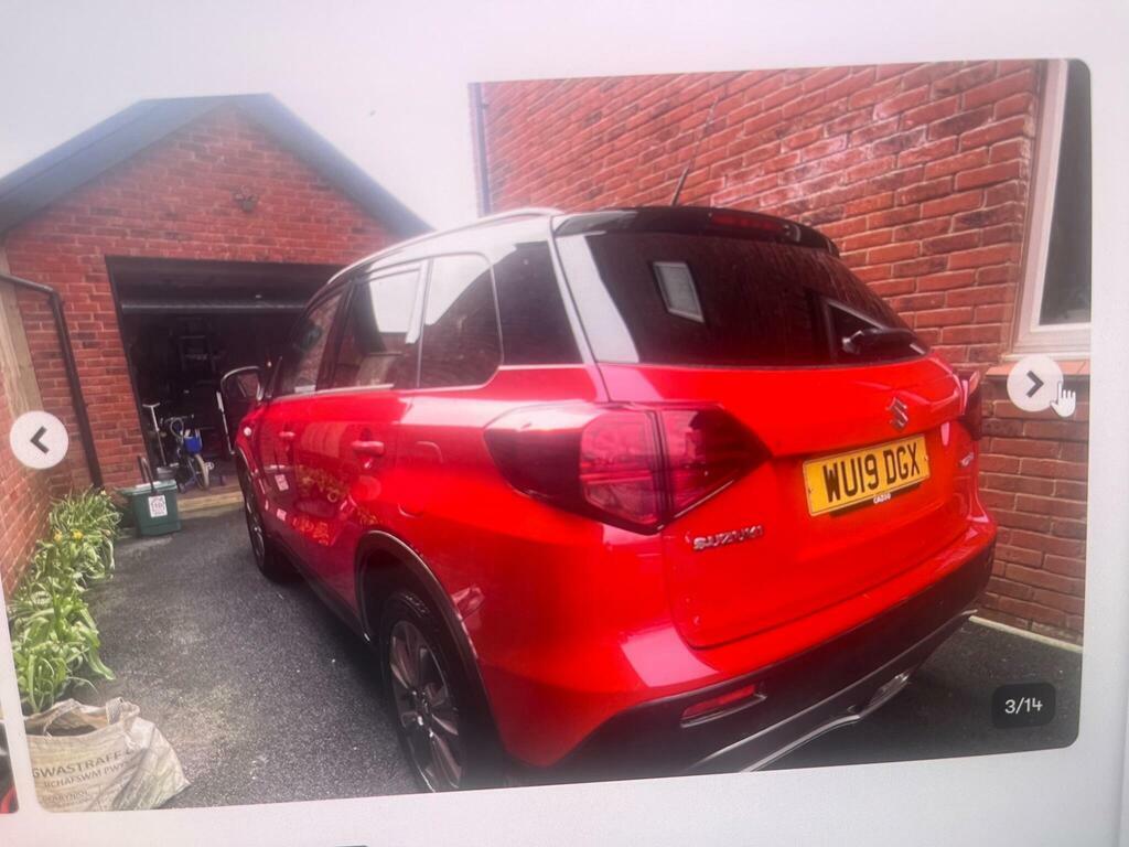 Suzuki Vitara 1.0 Boosterjet Sz-t Euro 6 S S Red #3