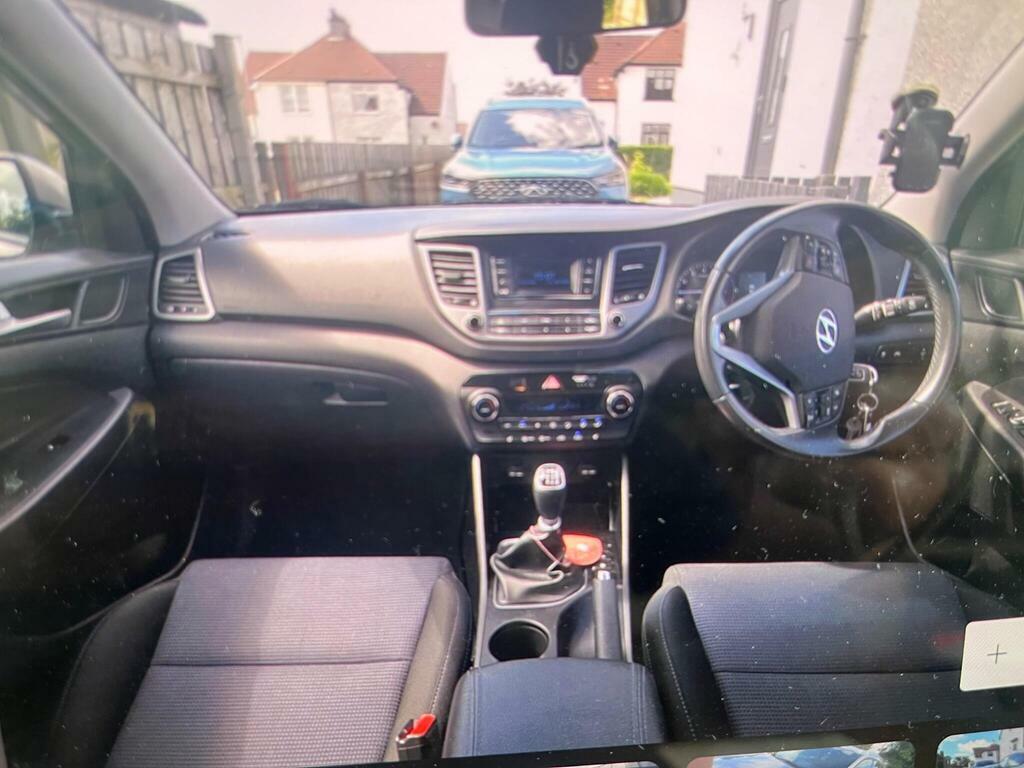 Hyundai Tucson 1.6 Gdi Blue Drive Se Euro 6 S S White #5