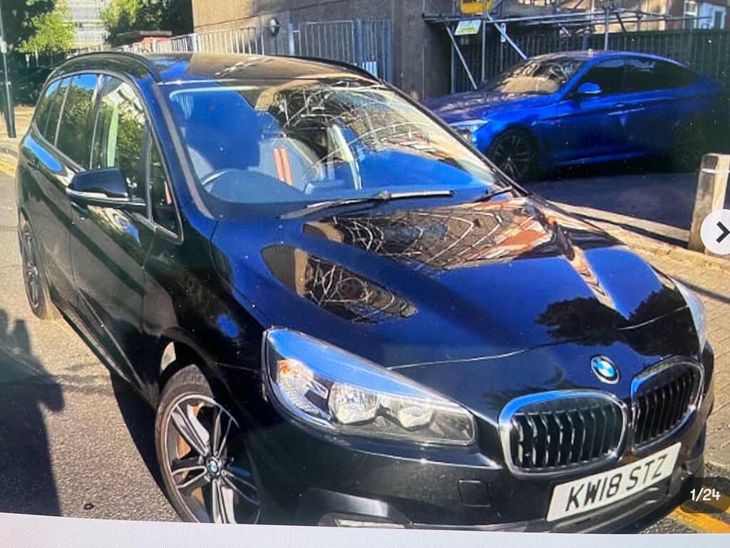 BMW 2 Series Gran Tourer 1.5 218I Sport Euro 6 S S Black